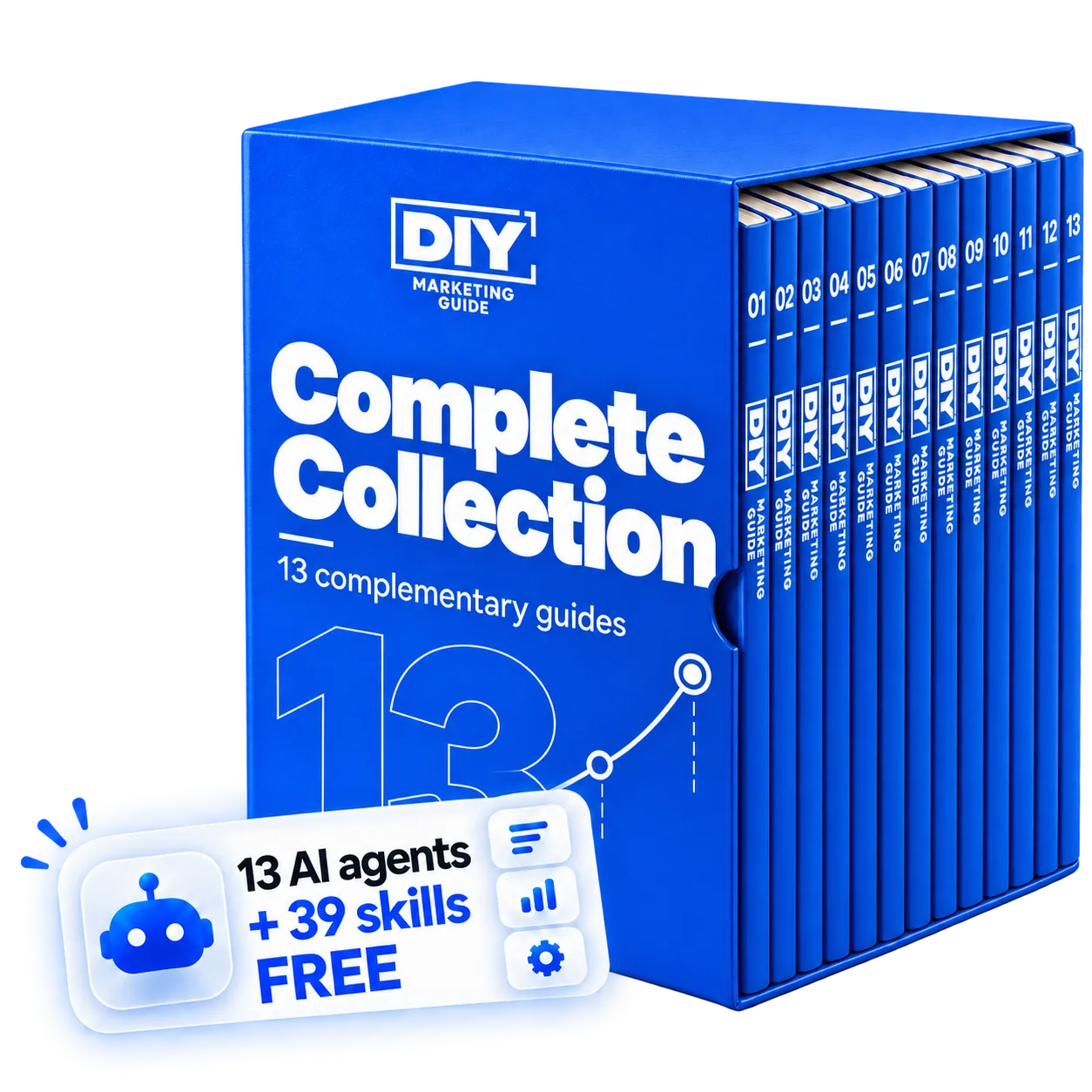 Complete Collection: 13 guides, 13 AI agents and 39 free skills