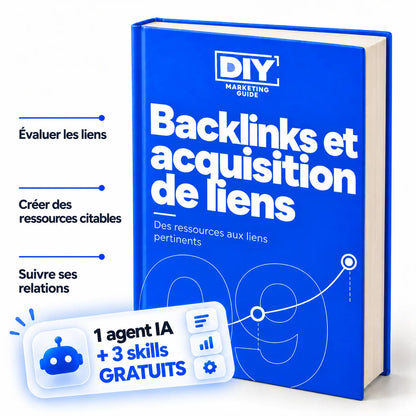 Backlinks et acquisition de liens — couverture française